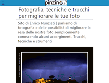 Tablet Screenshot of pinzino.it